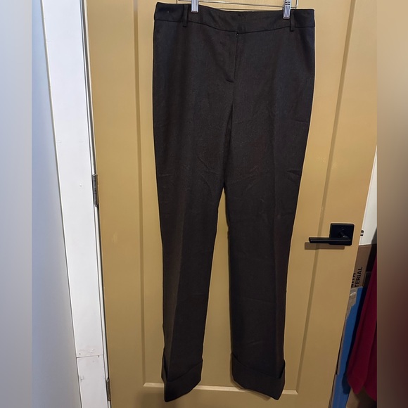 Harold's Pants - Harold's Vintage Brown Tweed Wool Blend Lined‎ Trouser Pants size 10